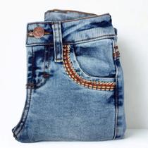 Calça Country Feminina Infantil Bordada Clara Confort New Calça Country Feminina Infantil Bordada Clara Confort New