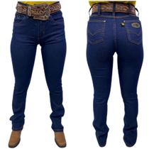 Calça Country Feminina Terra de Rodeio Azul Flare Ref: 051 ST Calça Country Feminina Terra de Rodeio Azul Flare Ref: 051 ST