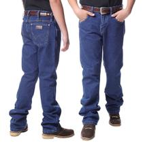 Calça Country Infantil Wrangler Jeans Azul Escuro - Ref. 13MWJDD