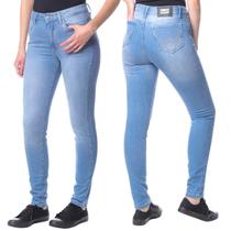 Calça Country Jeans Feminina Wrangler Lycra Skinny Ref.WF5005UN