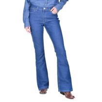 Calça Country Jeans Feminina Wrangler Western Flare Ref. 21M4CSB60UN