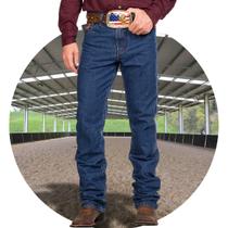 Calça country jeans masculina peão rodeio agro top bill way
