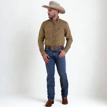 Calça Country Masculina Com Elastano Jeans Grosso Bill Way