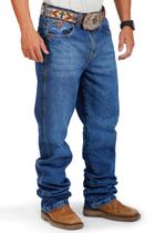 Calça Country Masculina PLUS SIZE Bordado Laranja Neon - Rodeo Farm