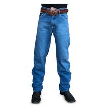 Calça Country Tradicional Jeans Masculina Cowboy Texas Road
