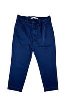 Calça Cropped Feminina Assédio Jeans - Modelagem Capri com Cinto