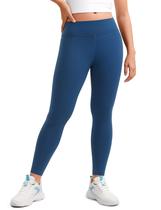 Calça CRZ YOGA Butterluxe Cintura Alta Azul Marinho Comprimento Total P Calça CRZ YOGA Butterluxe Cintura Alta Azul Marinho Comprimento Total P