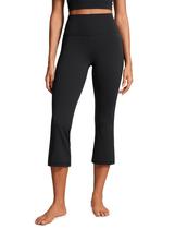Calça CRZ YOGA Butterluxe Cintura Alta Flare 23 cm Preta M