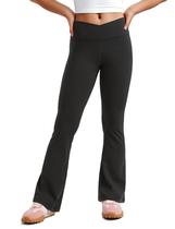 Calça CRZ YOGA Butterluxe Cintura Cruzada Flare Preta XL Calça CRZ YOGA Butterluxe Cintura Cruzada Flare Preta XL