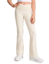 Calça CRZ YOGA Butterluxe Flare Cintura Alta Branca G Calça CRZ YOGA Butterluxe Flare Cintura Alta Branca G