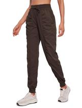 Calça CRZ YOGA Jogger Feminina Cintura Alta 72 cm Marrom M