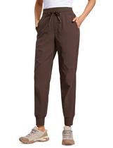 Calça CRZ YOGA Joggers 70 cm Leve para Caminhada Marrom P Calça CRZ YOGA Joggers 70 cm Leve para Caminhada Marrom P