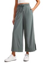 Calça CRZ YOGA Leve Pantalona Cropped 25" Cinza XL