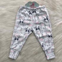 Calça/Culote Bebê Maternidade Com Pé Reversível Menina Calça/Culote Bebê Maternidade Com Pé Reversível Menina