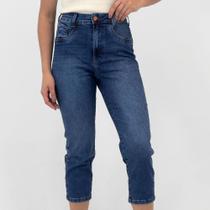 Calça Daksul Jeans Capri Feminina Calça Daksul Jeans Capri Feminina