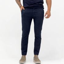 Calça Damyller Chino Slim em Tecido Masculina