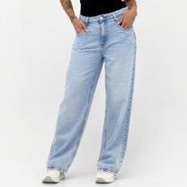 Calça Damyller Wide Leg Jeans Feminina