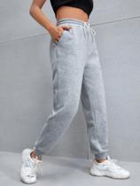 Calça De Abrigo Moletom Jogger Flanelada Para Inverno Calça De Abrigo Moletom Jogger Flanelada Para Inverno
