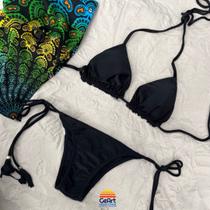 Calça de Amarrar Splash Trilobal Liso Enseada