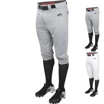 Calça de Beisebol Rawlings Série LAUNCH Corte Knicker Cinza XL
