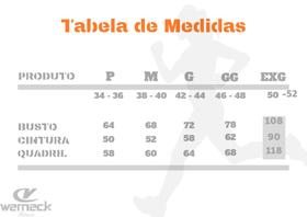 Calça de bolso embutido poliamida