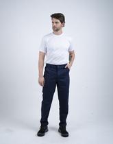 Calça de Brim 1/2 Elástico Plus Size