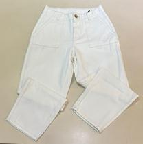 Calça De Brim Feminina Off-White Costura Reta