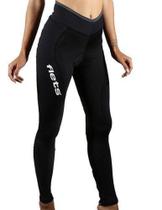 Calça De Ciclismo Flets Basic Compression Feminina Preta Calça De Ciclismo Flets Basic Compression Feminina Preta