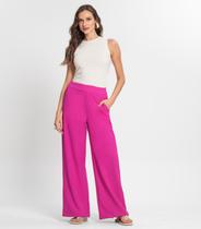 Calça De Crepe Light Feminino Endless Rosa