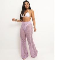 Calça de croche modelo 2