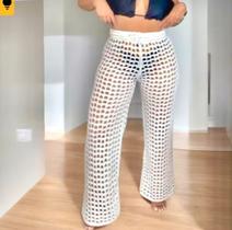 Calça de croche modelo 2