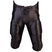 Calça de Futebol Americano Cramer Adulto com 7 Proteções Preta Média