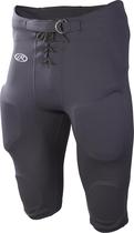 Calça de futebol Rawlings Graphite tamanho X-Large com acolchoamento