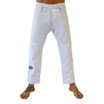 Calça de Kimono Jiu Jitsu Sarja Adulto Branco - Keiko