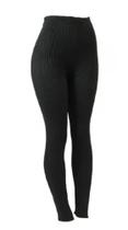 Calça De Lã Fuso Adulto Feminino Lisa Inverno Tamanho unico