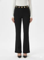 Calça de Malha Flare