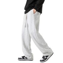 Calça de moletom Acydar Jogger Yoga Loose Fit, folgada para homens, cinza