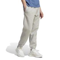 Calça de moletom Adidas All SZN Fleece para homens, cinza médio mesclado
