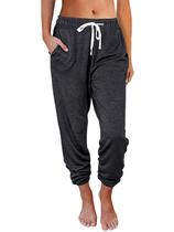 Calça de moletom AUTOMET para mulheres, pijama lounge, preta, cinza, XXL Calça de moletom AUTOMET para mulheres, pijama lounge, preta, cinza, XXL