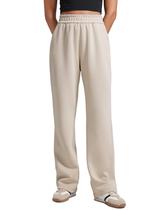 Calça de moletom CRZ YOGA SoftAura Wide Leg Modal feminina Mojave Tan