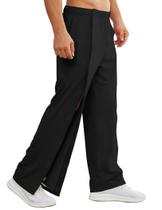 Calça de moletom esportiva Deyeek Post Surgery Masculina preta XL Calça de moletom esportiva Deyeek Post Surgery Masculina preta XL