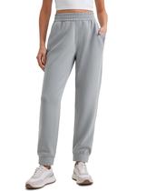 Calça de moletom feminina CRZ YOGA SoftAura Modal, cinza, GG, pequena