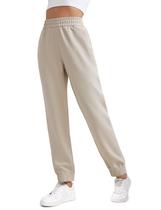 Calça de moletom feminina CRZ YOGA SoftAura Modal Joggers Mojave Tan