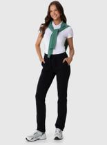 Calça de Moletom Feminina Moletom Flanelado com Strech Confortável - Malwee