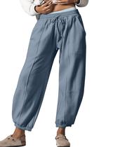 Calça de moletom feminina Sujama Leopard Print Baggy Barrel 2026