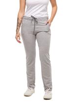 Calça de moletom feminino skinny slim sport casual