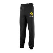 Calça de Moletom FOX Outdoor Army Star Preta XX-GG