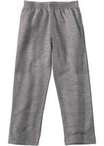 Calça De Moletom Infantil Flanelada Quentinha Inverno Básica Cinza Mescla Malwee Calça De Moletom Infantil Flanelada Quentinha Inverno Básica Cinza Mescla Malwee