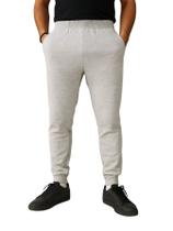 Calça de Moletom Masculina com Bolso Jogger Cinza