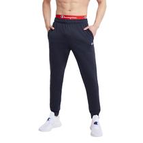 Calça de moletom masculina de lã Joggers Champion 79 cm com costura interna